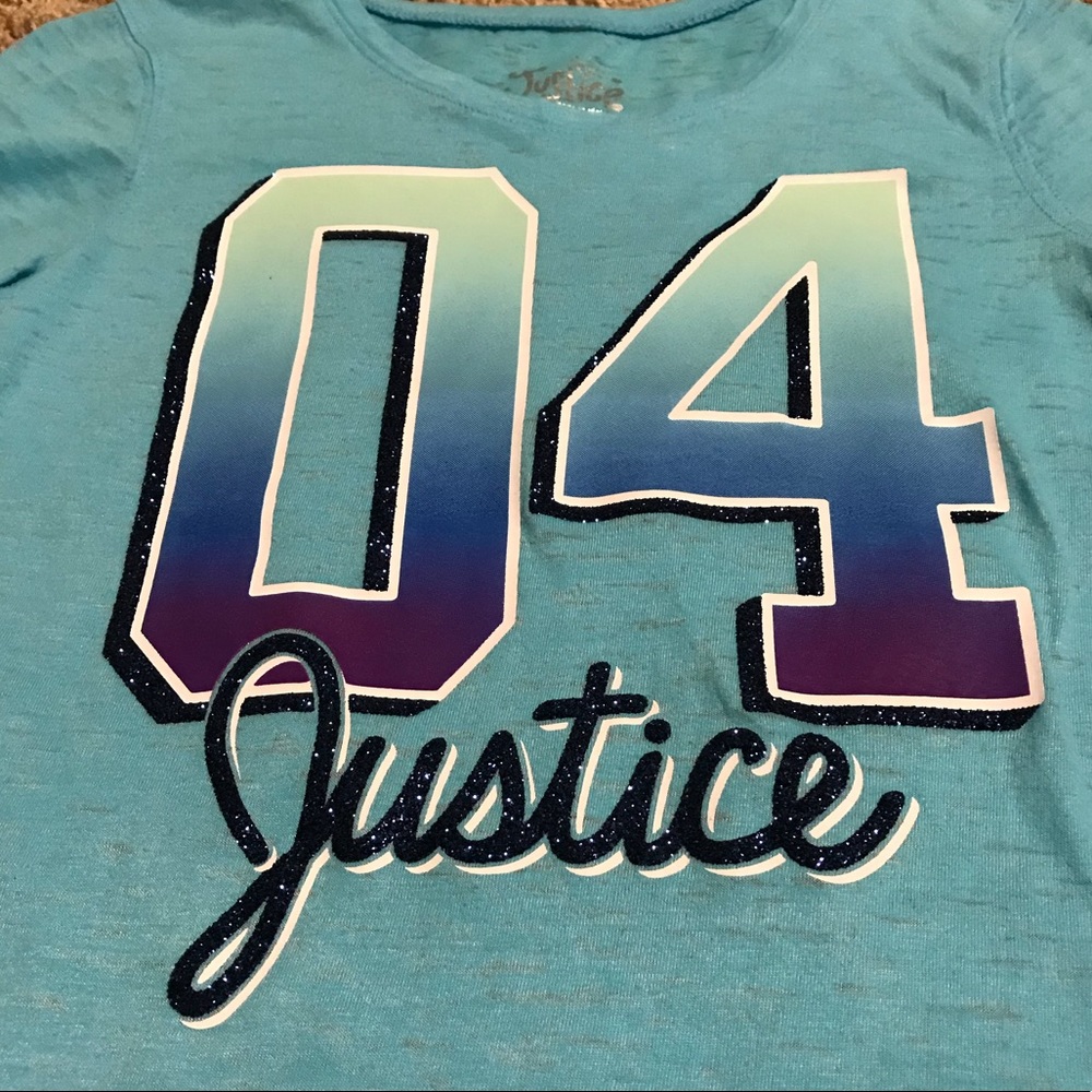Justice 04 Shirt Sparkles ✨